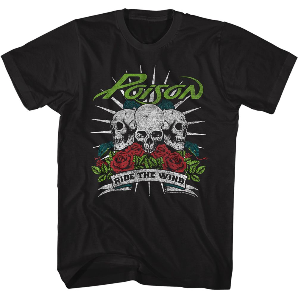 Poison Ride The Wind T-shirt