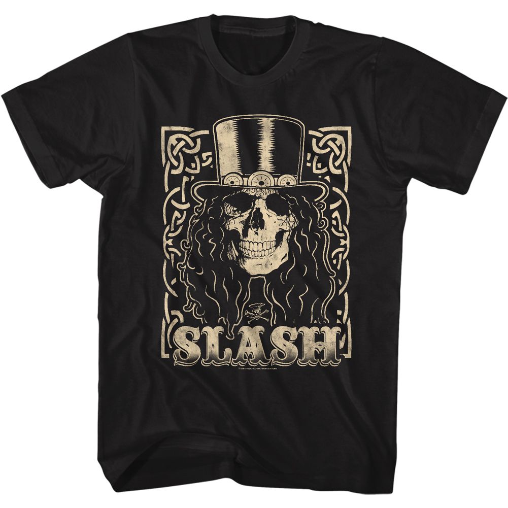 Slash Skull Cream T-Shirt