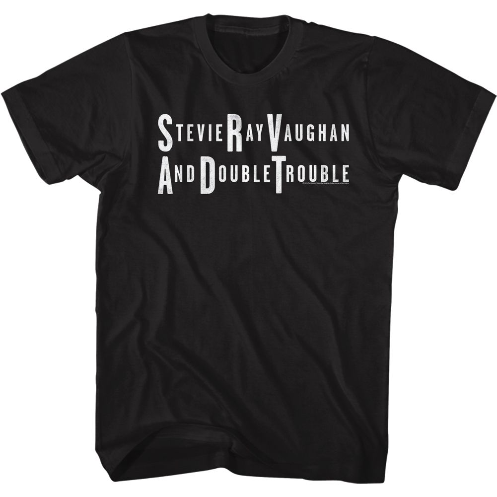 Stevie Ray Vaughan SRV and DT T-Shirt