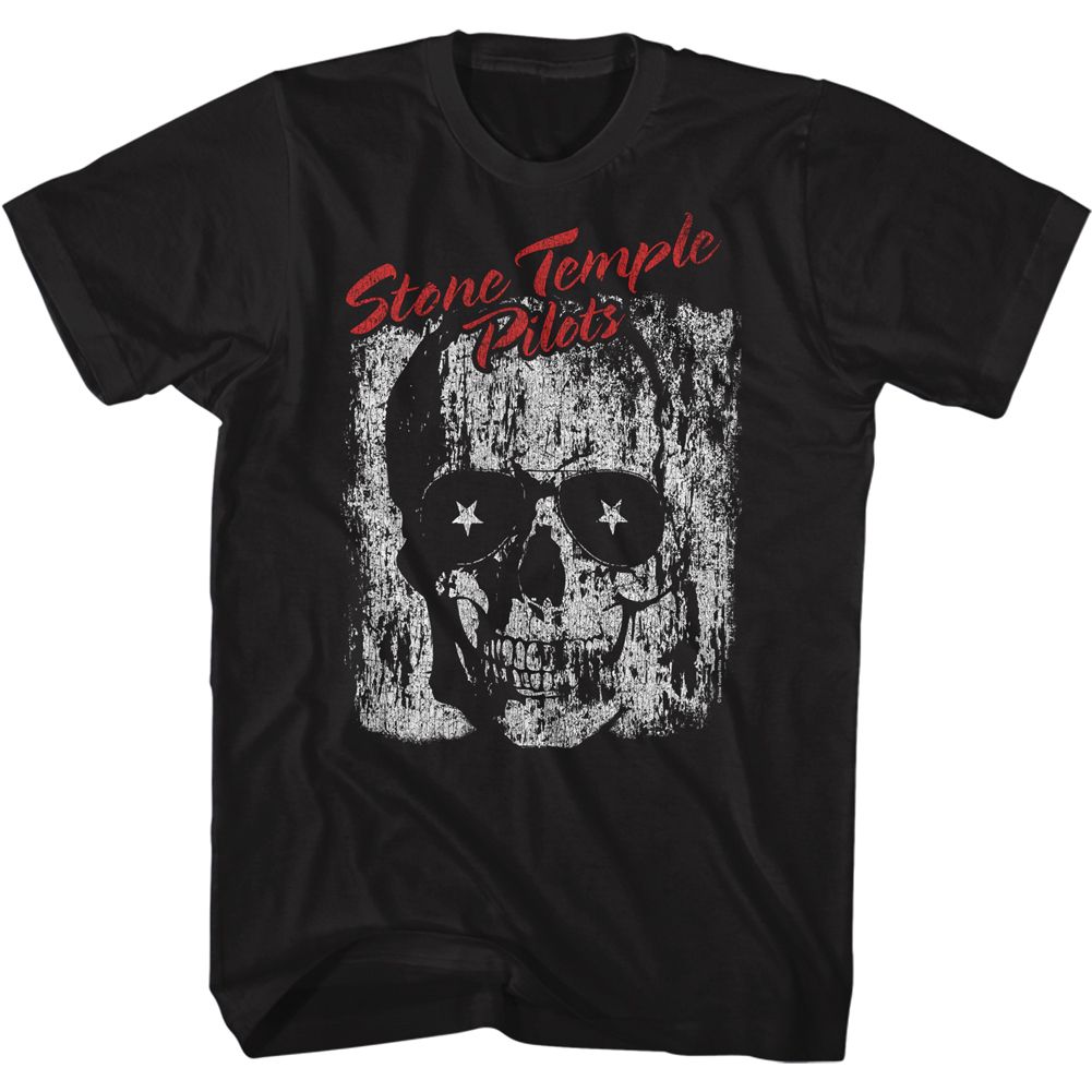 Stone Temple Pilots Skull With Sunglasses T-shirt
