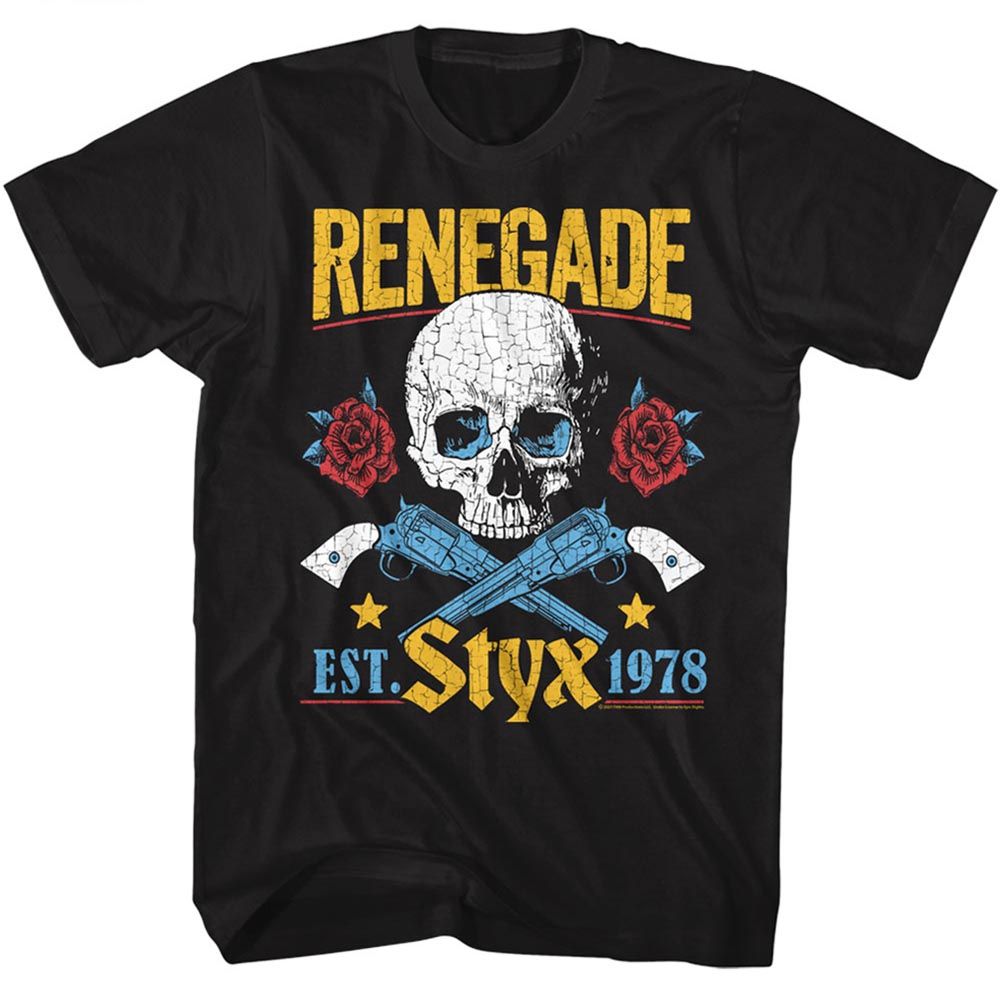 Styx Colorful Renegade T-Shirt