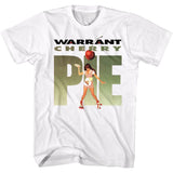 Warrant Cherry Pie 2 White T-shirt