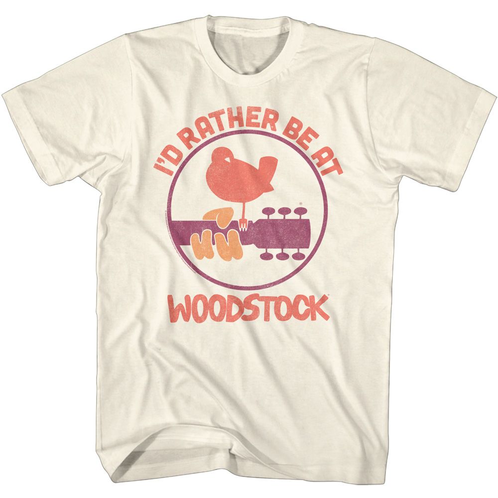 Woodstock I'd Rather Be T-Shirt