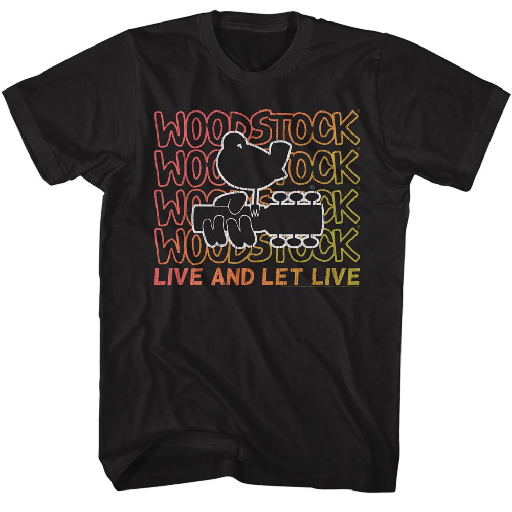 Woodstock Live And Let Live T-Shirt