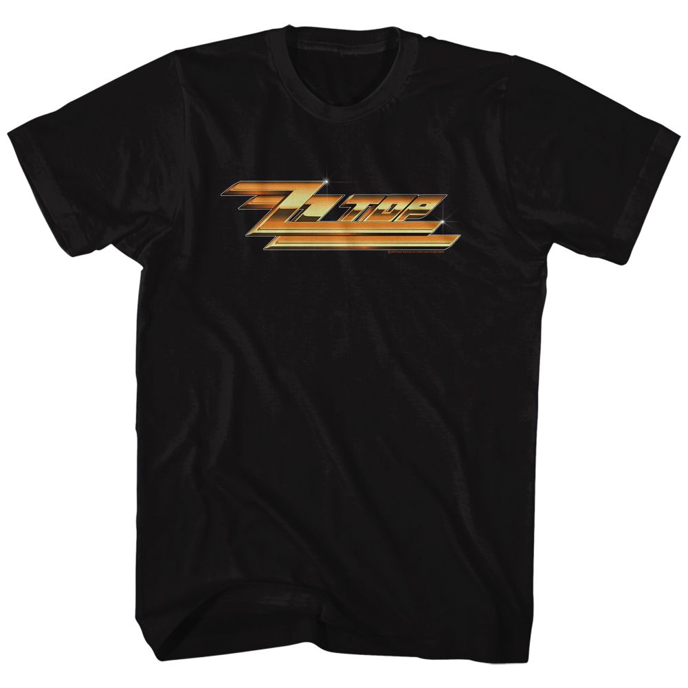 ZZ Top Polished Logo Official T-shirt