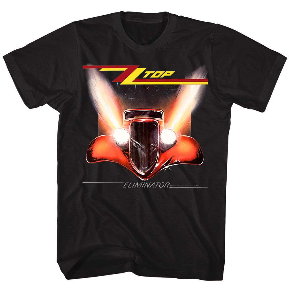 ZZ Top Eliminator Cover Official T-shirt