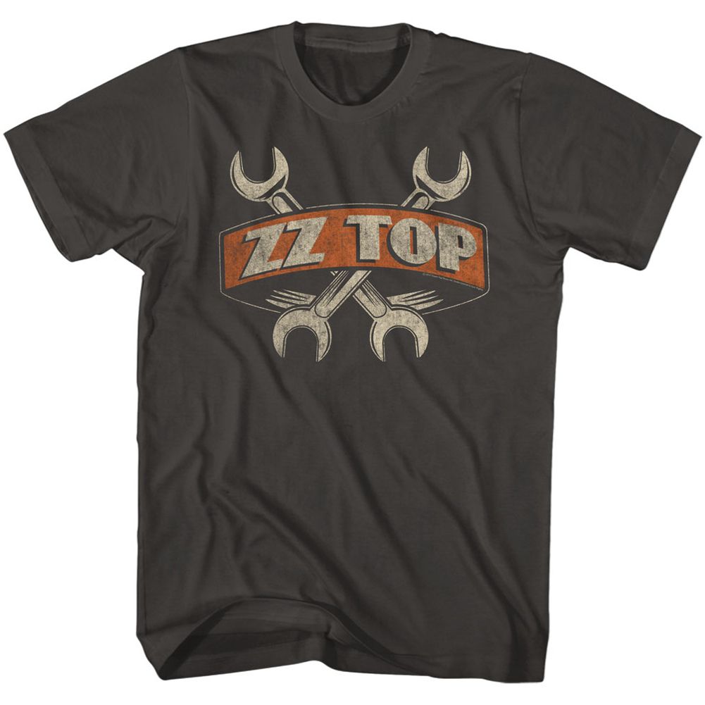 ZZ Top Wrenches & Logo Official T-shirt