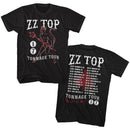 ZZ Top Tonnage Tour 17 Official T-shirt